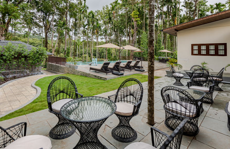 Shanthi Kunnj Riverside Exotica Chikmagalūr Exteriör bild